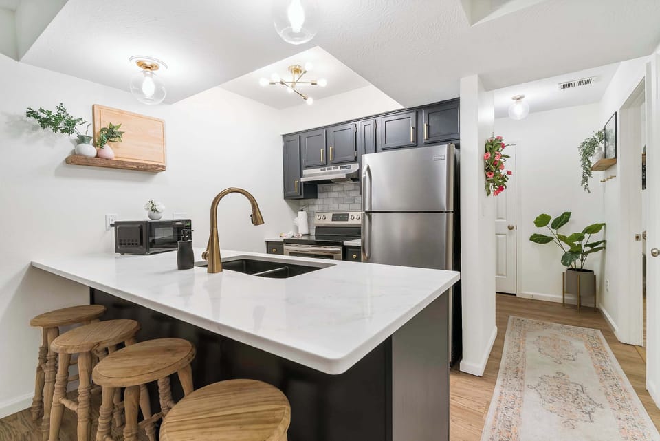 Fully equipped kitchen