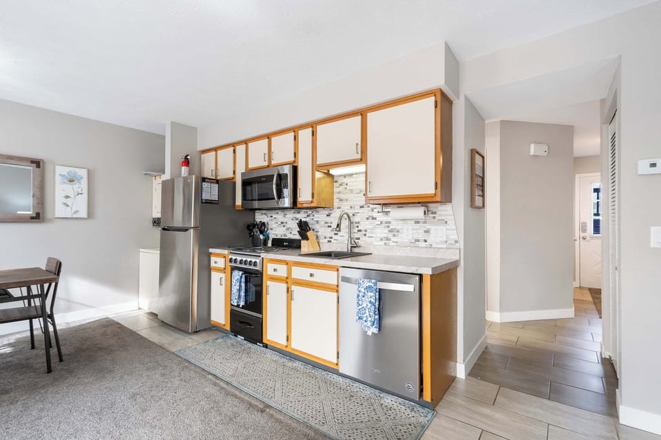 Fully equipped kitchen