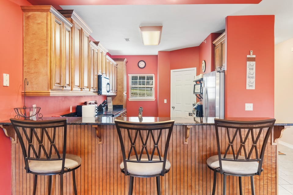 Additional counter seating