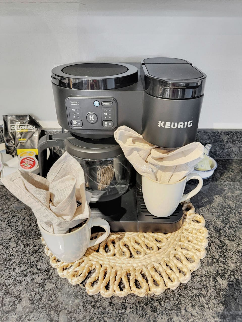 Coffee and/or coffee maker