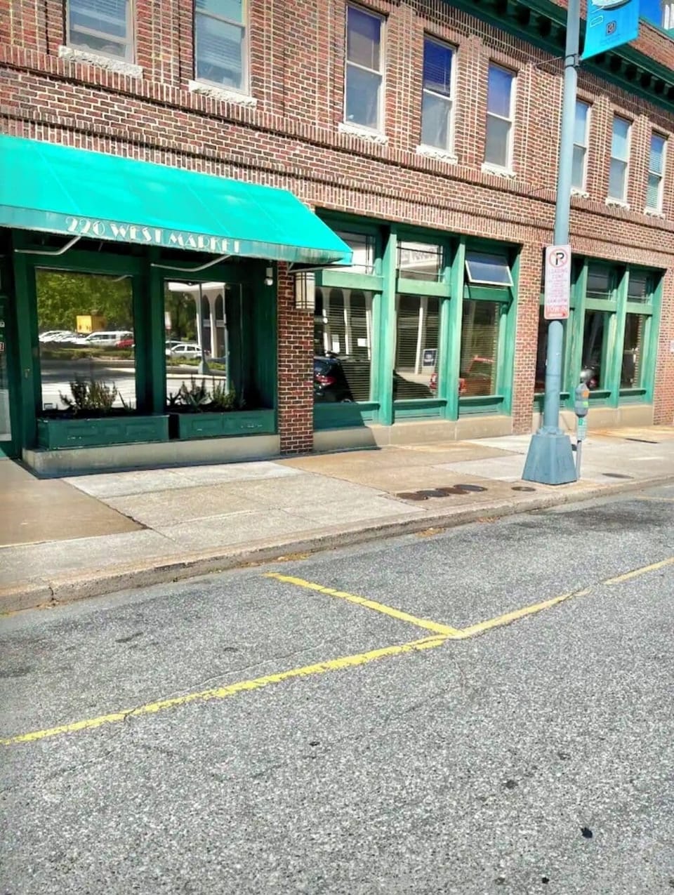 Front of building