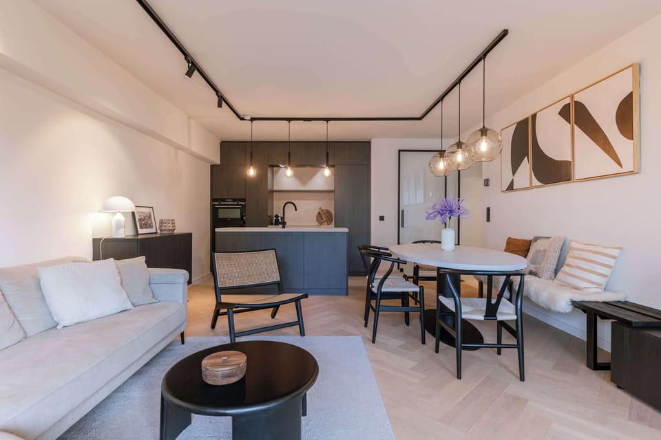 Living room with sofa