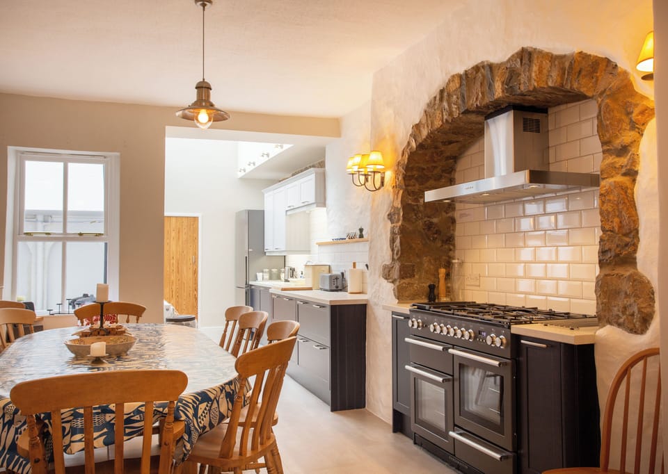 Kitchen and dining room