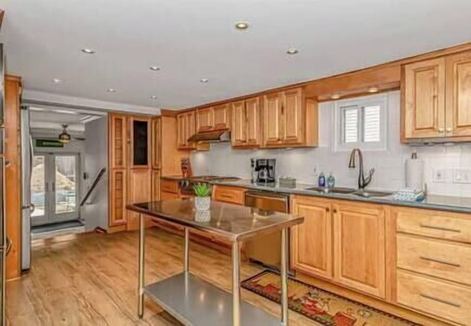 Fully equipped kitchen ready-to-use and stocked with everything you need to cook for your family!