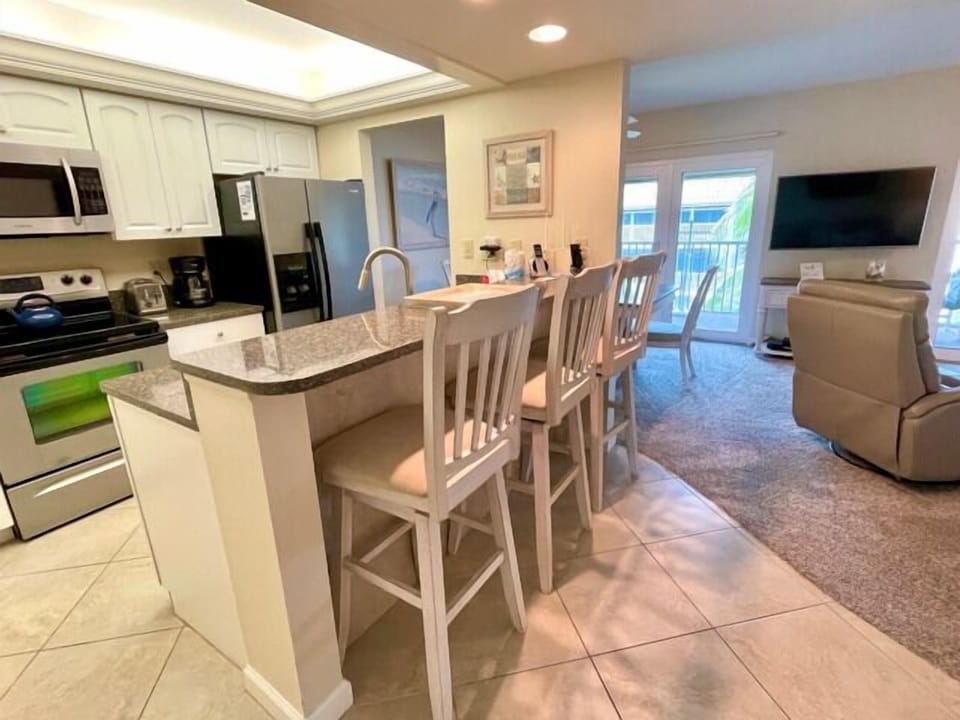 kitchen and bar