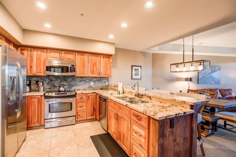 Fully updated kitchen