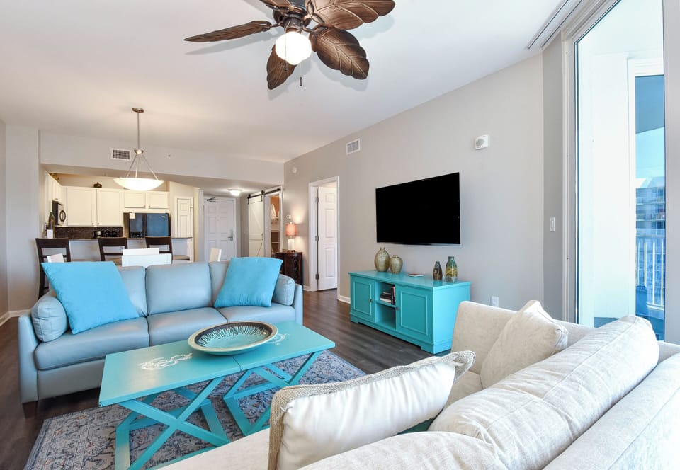 The Palms of Destin 11005 - Living Area with Flat Screen TV