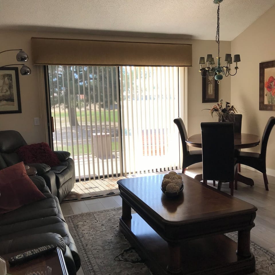 Patio View from living room