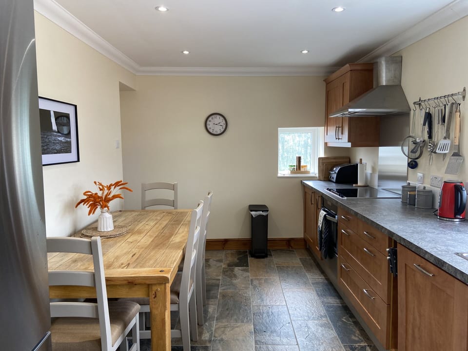 Kitchen with modern appliances