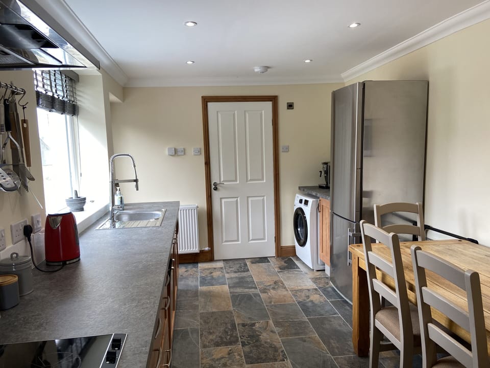 Kitchen with modern appliances