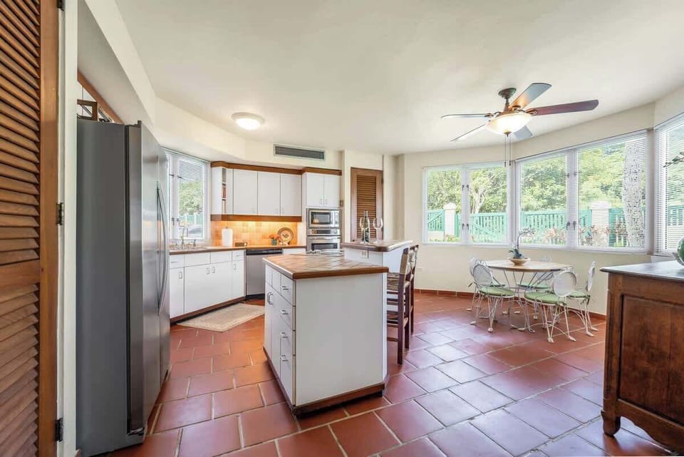 Fully equipped kitchen for your use during your stay in the villa.