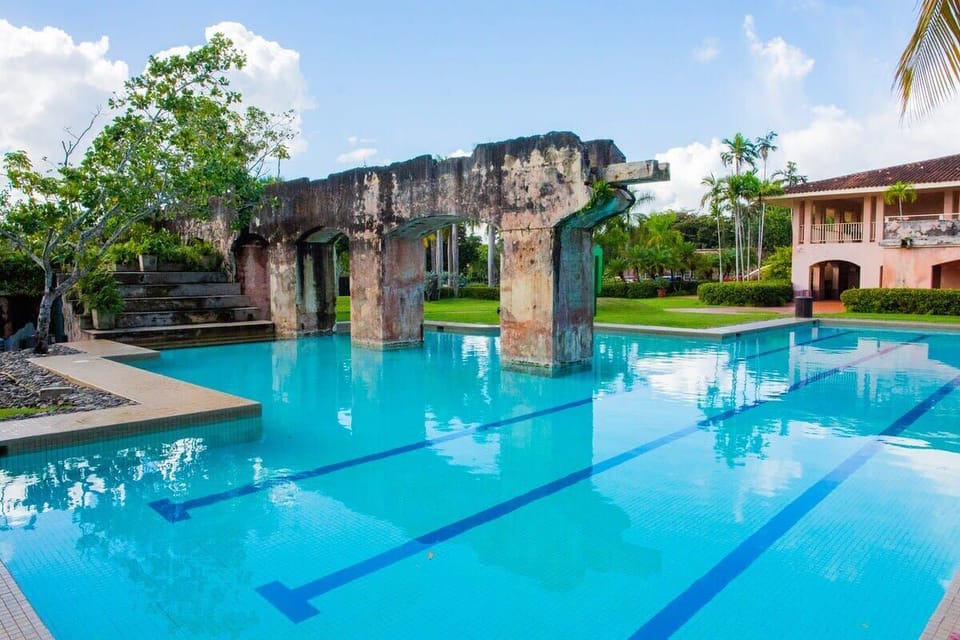One out of several community pools available for your use during your stay.