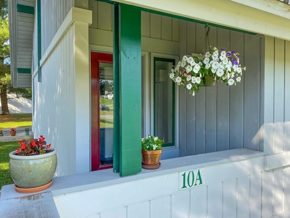 Easy parking access from the front door.