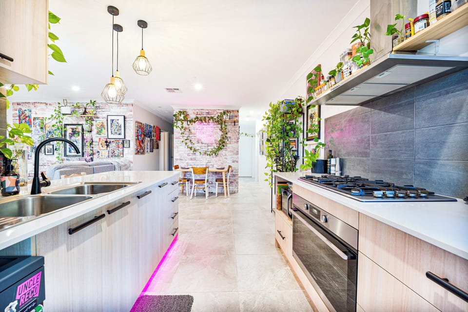 Modern fully equipped kitchen at your disposal- cook or store food with ease