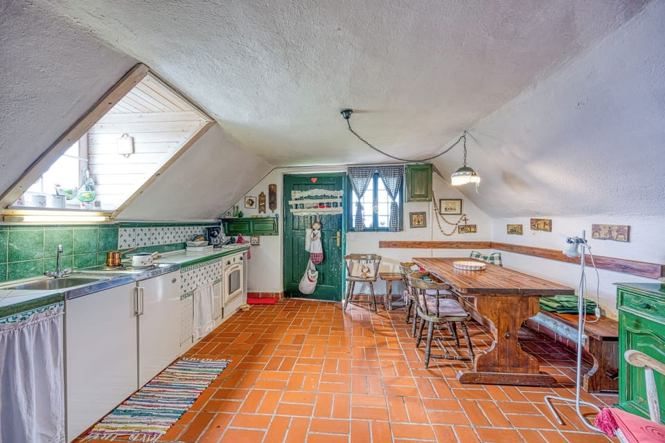Kitchen and dining area