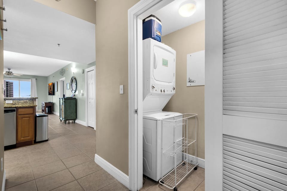 Washer and dryer