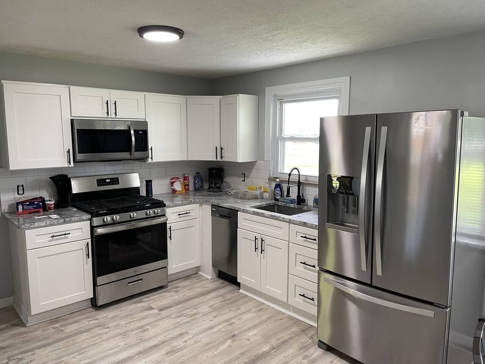 Kitchen with New Appliances
