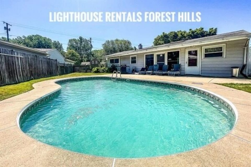 Relax in your private outdoor pool!