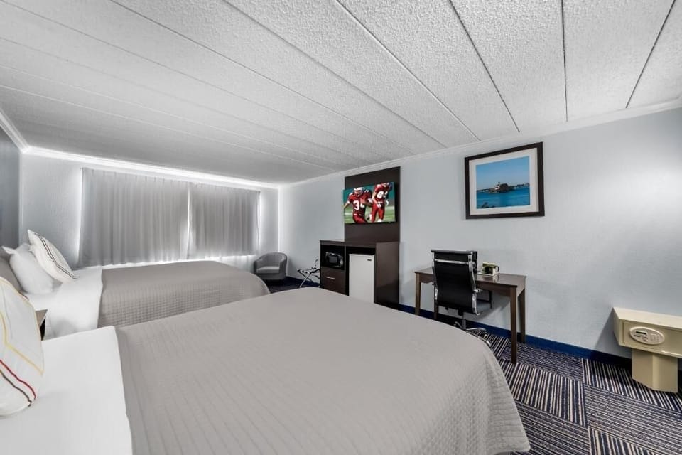 Unit with 2 Queen size beds