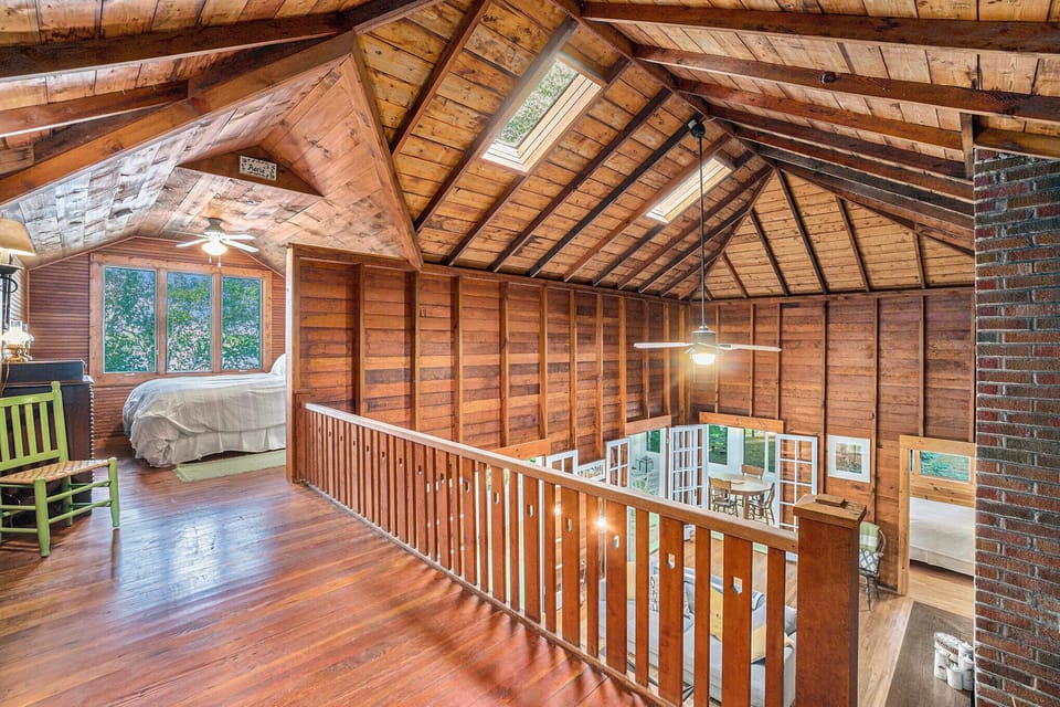 Loft with double bed