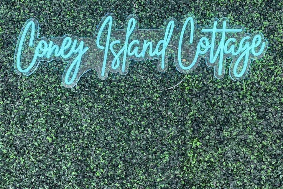 Have your instagram moment at Coney Island Cottage