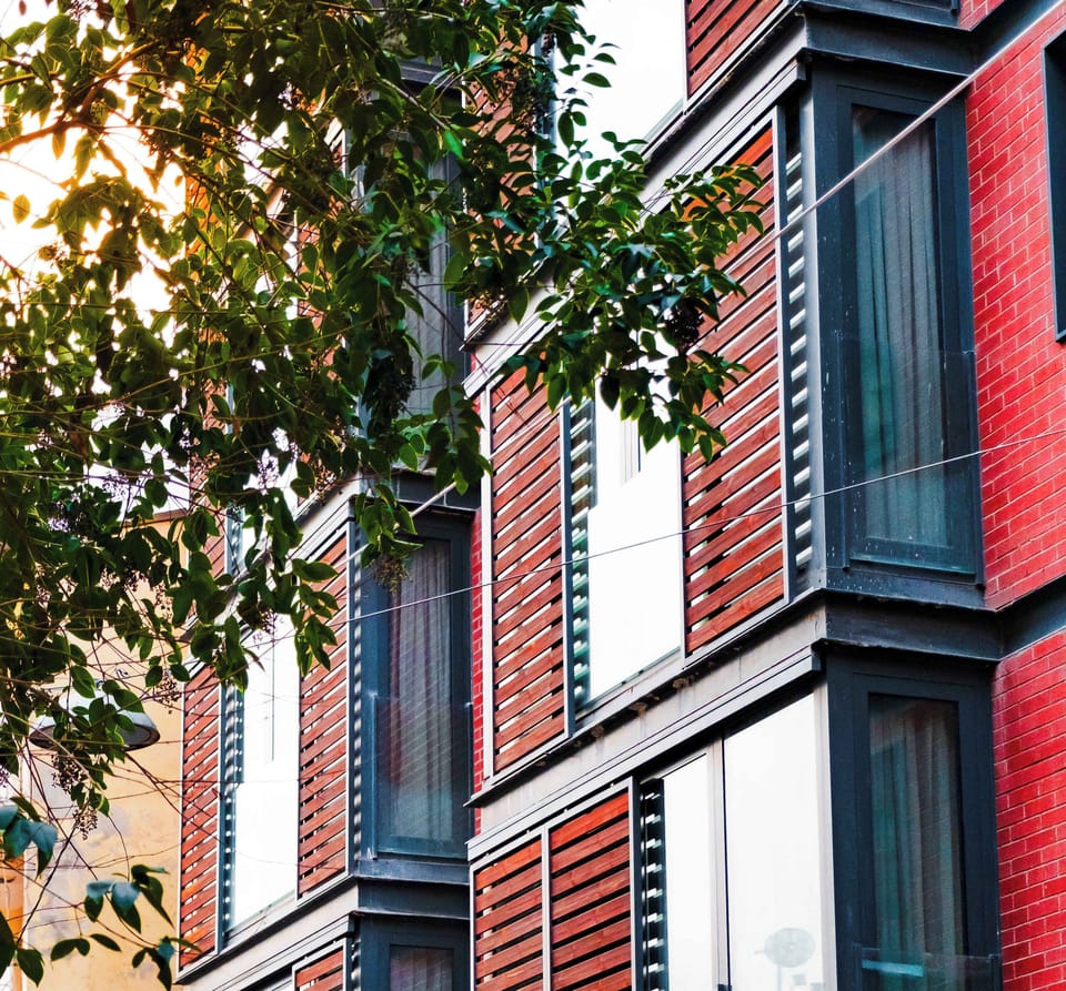 Exterior detail