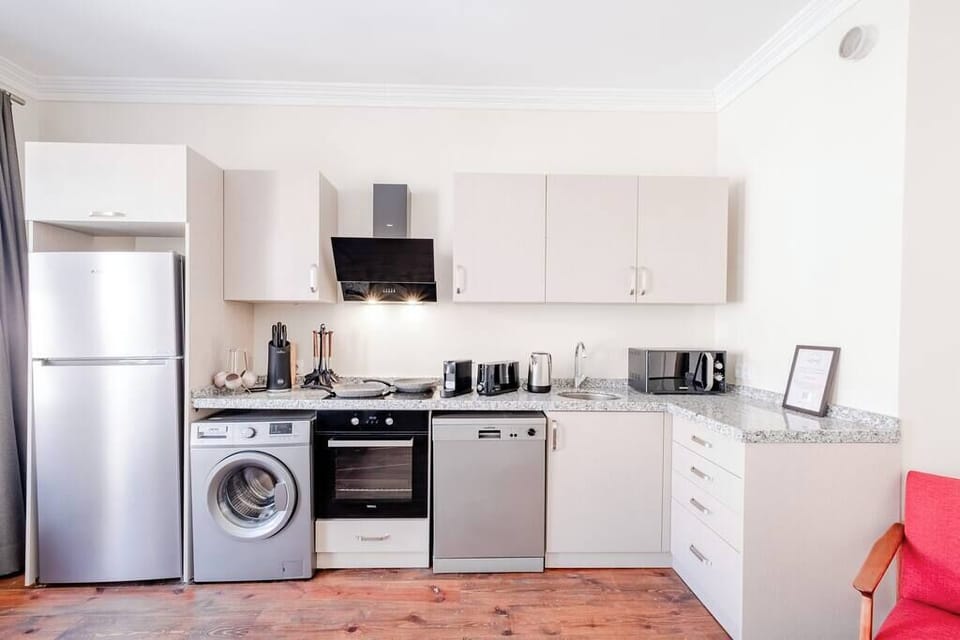 Fully equipped open kitchen