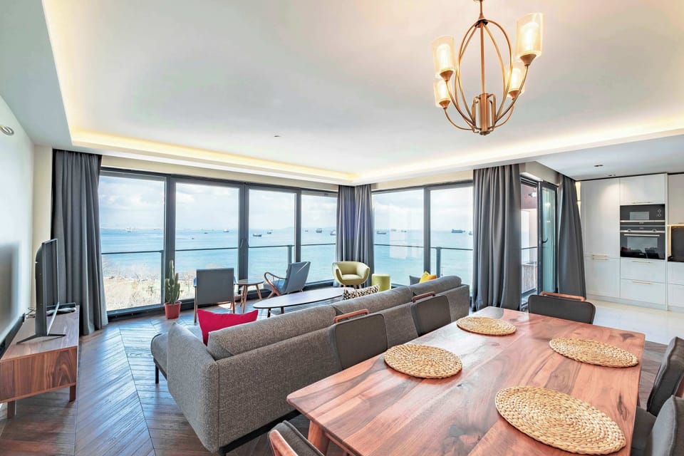 Dining Table & Living Room