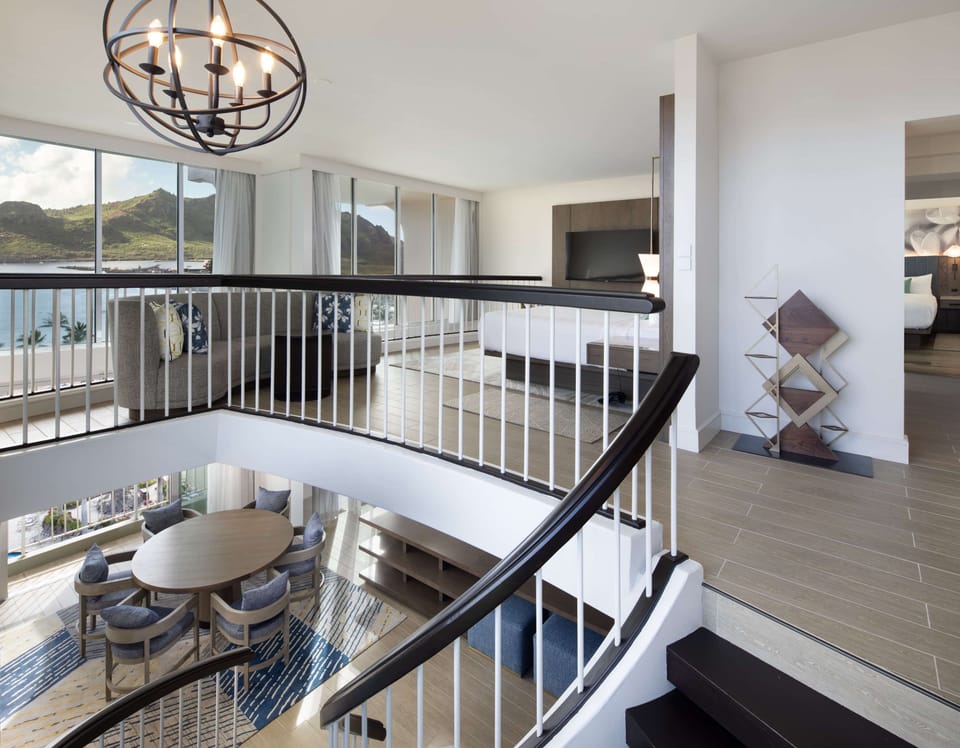 Discover the airy loft layout with views from every level.