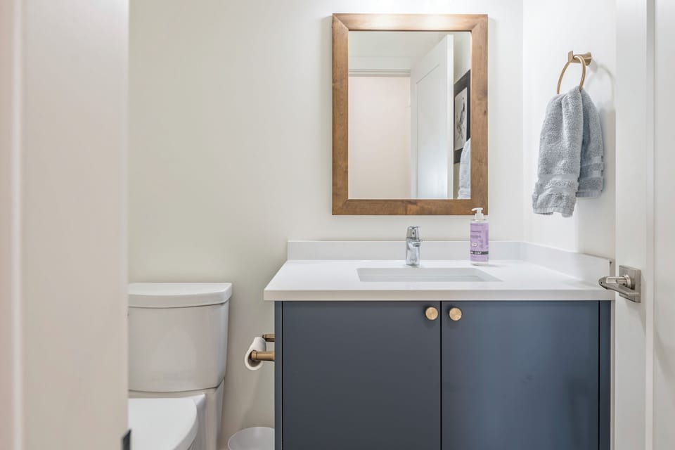 Powder Room on Main Level
