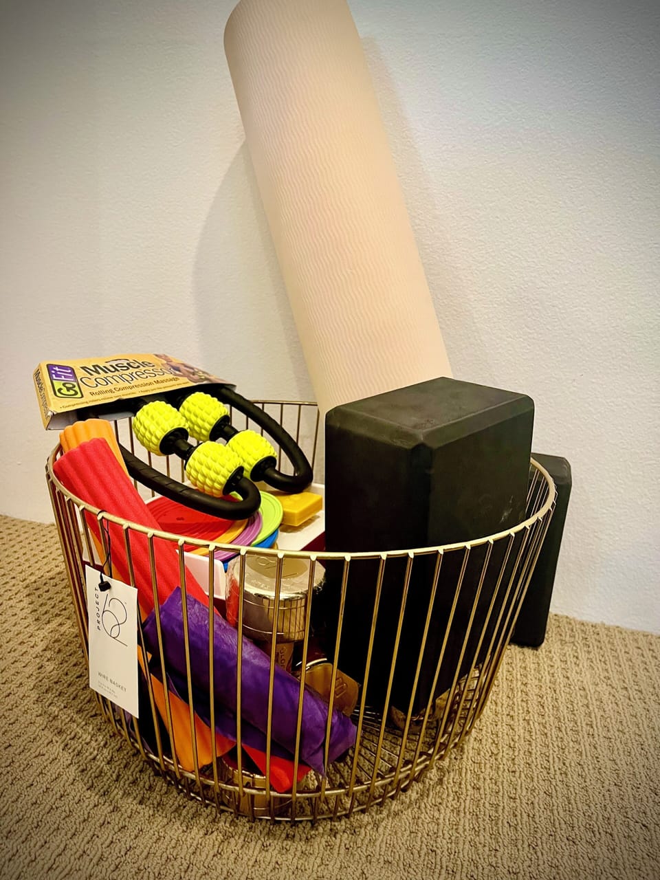 exercise basket items