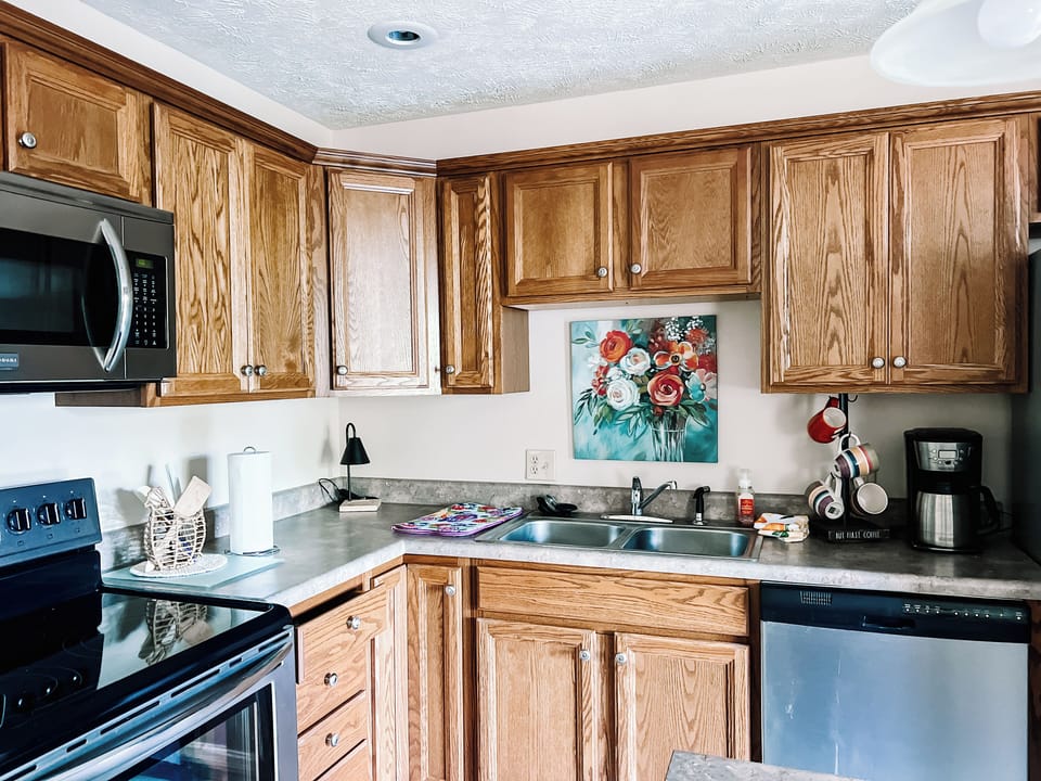 Microwave, oven, stovetop