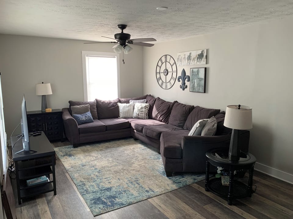 Large sectional for entertaining