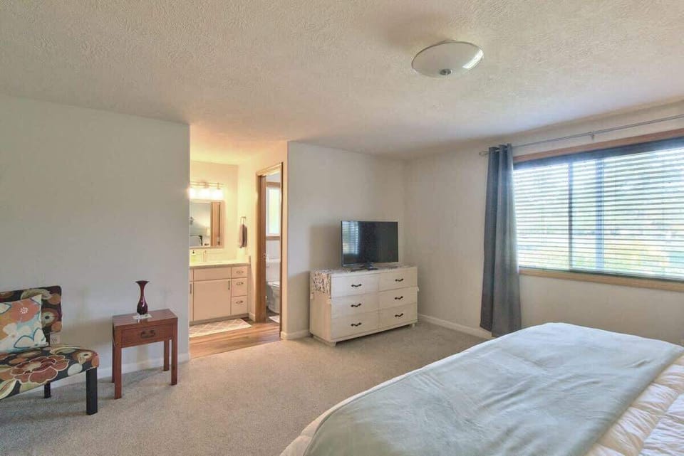 Well-appointed primary suite designed for a restful getaway.