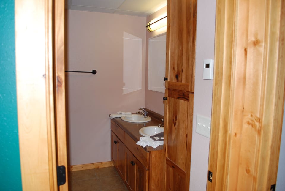 Basement bathroom
