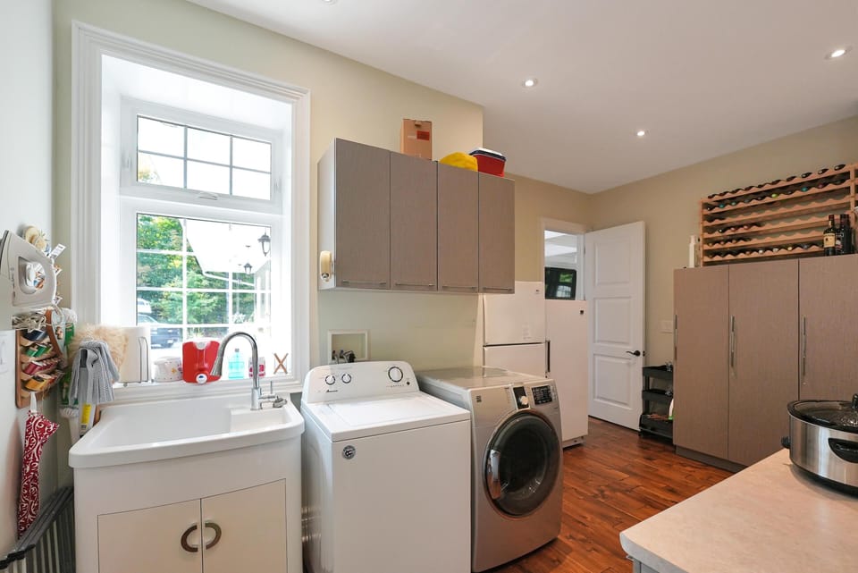 Laundry area