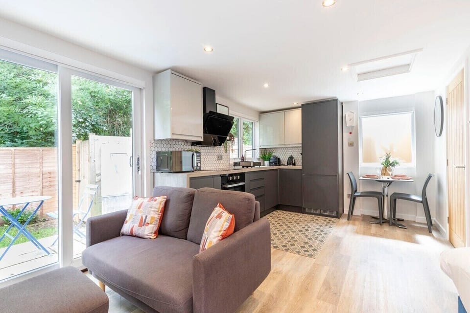 Kitchen and Living Area