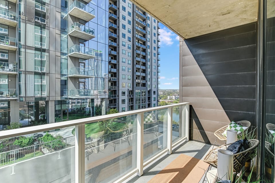 Private balcony