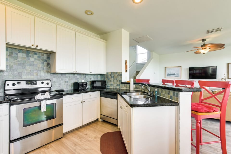 Kitchen | 1st Floor | Drip Coffee Maker | Toaster | Cooking Basics