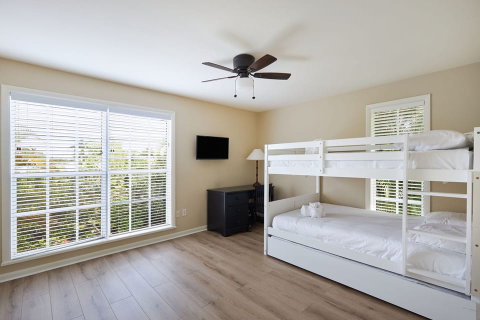 Third bedroom with bunk bed
