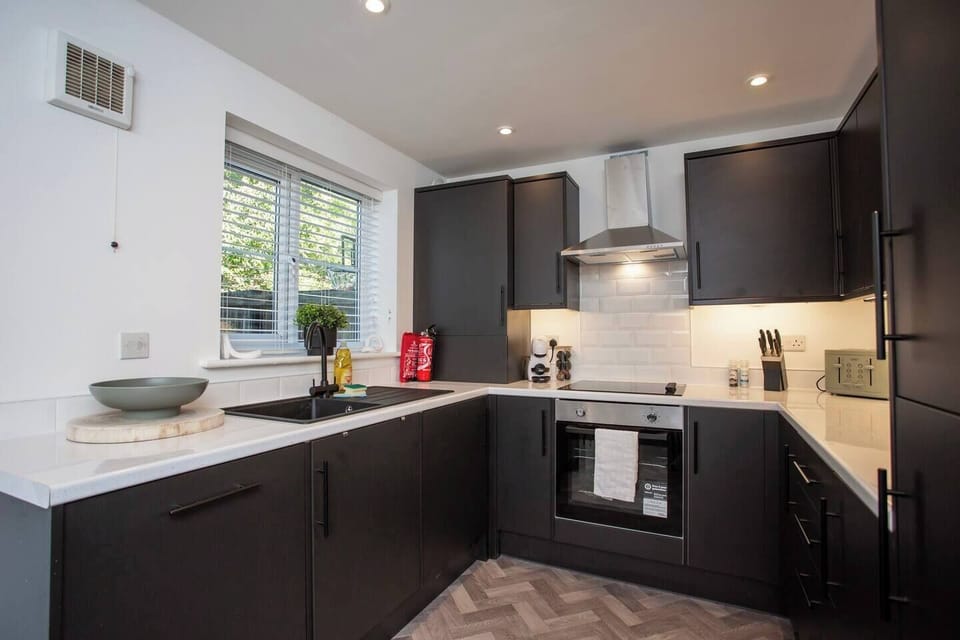 Our fully equipped kitchen is perfect for preparing delicious home-cooked meals during your stay.