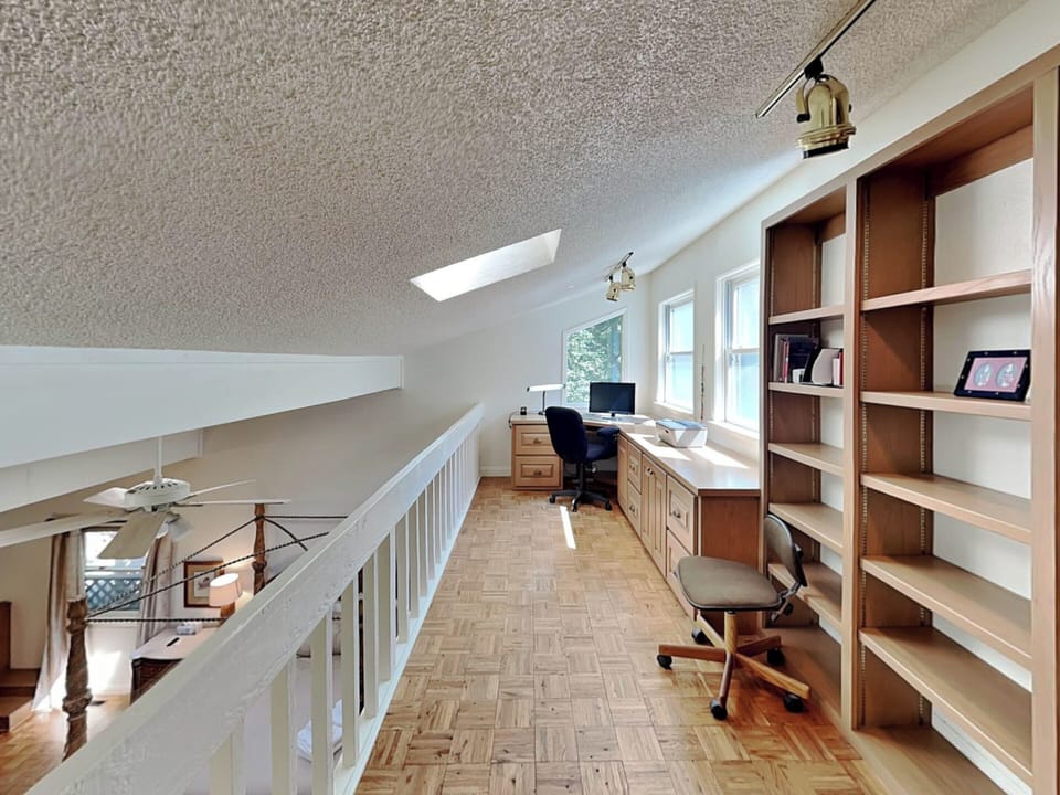 First Bedroom (Primary) - Loft w/ Office Space - Second Floor