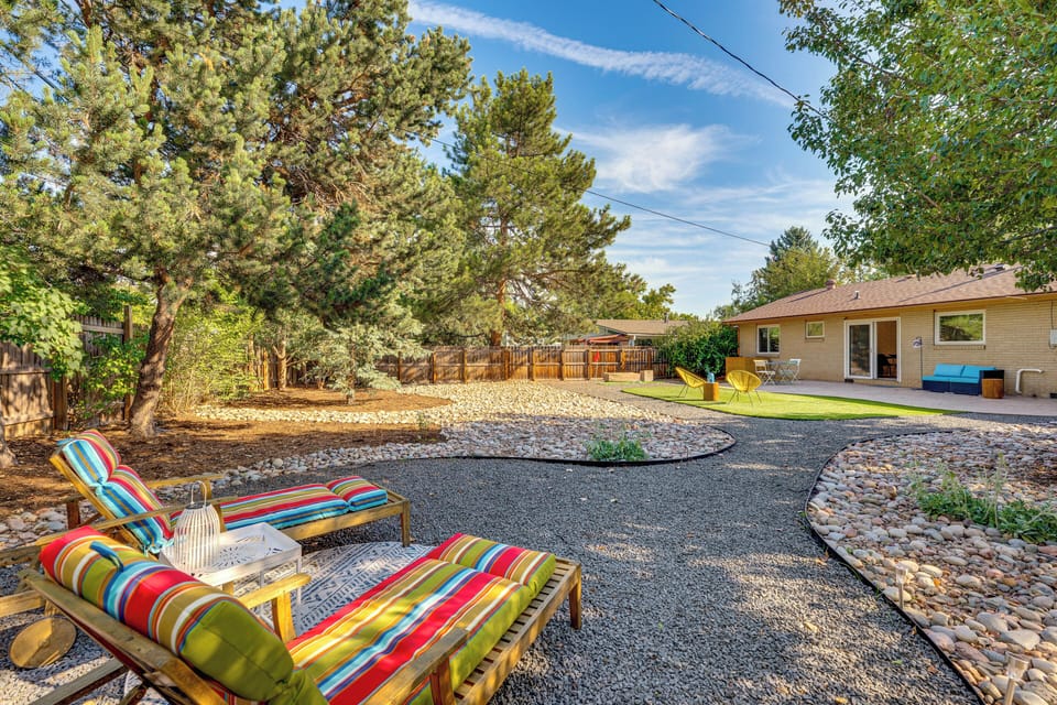 Boulder Vacation Rental | 3BR | 1BA | 1,026 Sq Ft | Steps Required