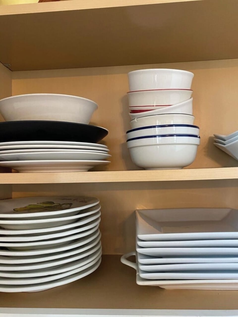 Fully stocked kitchen 