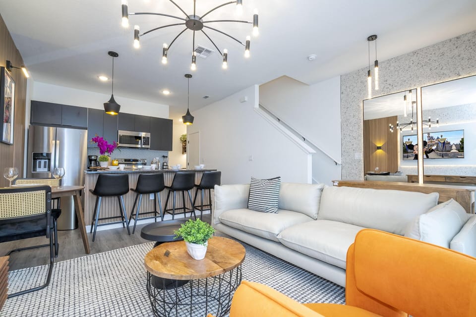 Living Room with Smart TV
