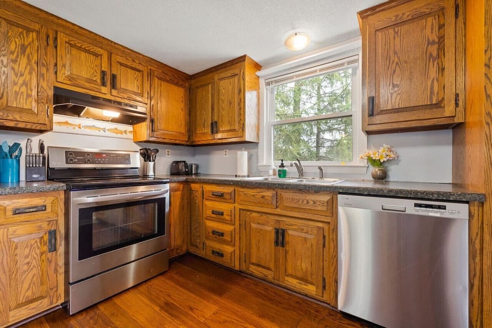 Stove in Kitchen