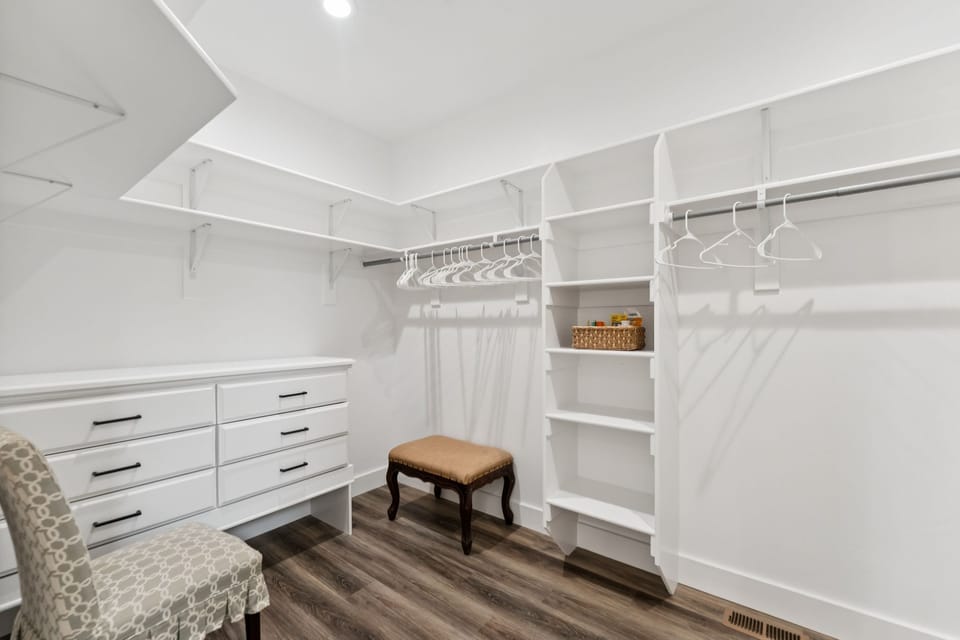 Closet in Master Bedroom