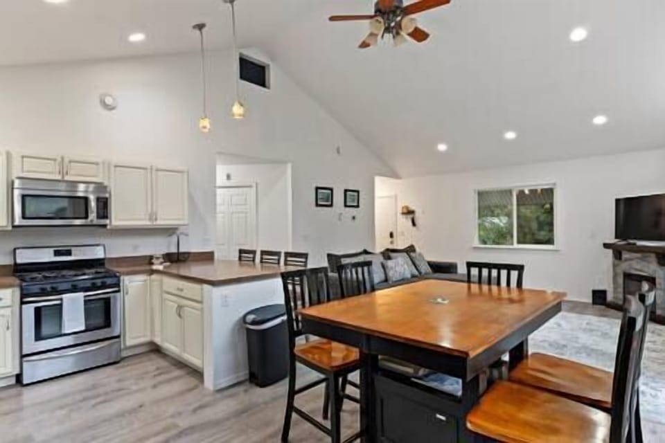 Upstairs Dining and Kitchen