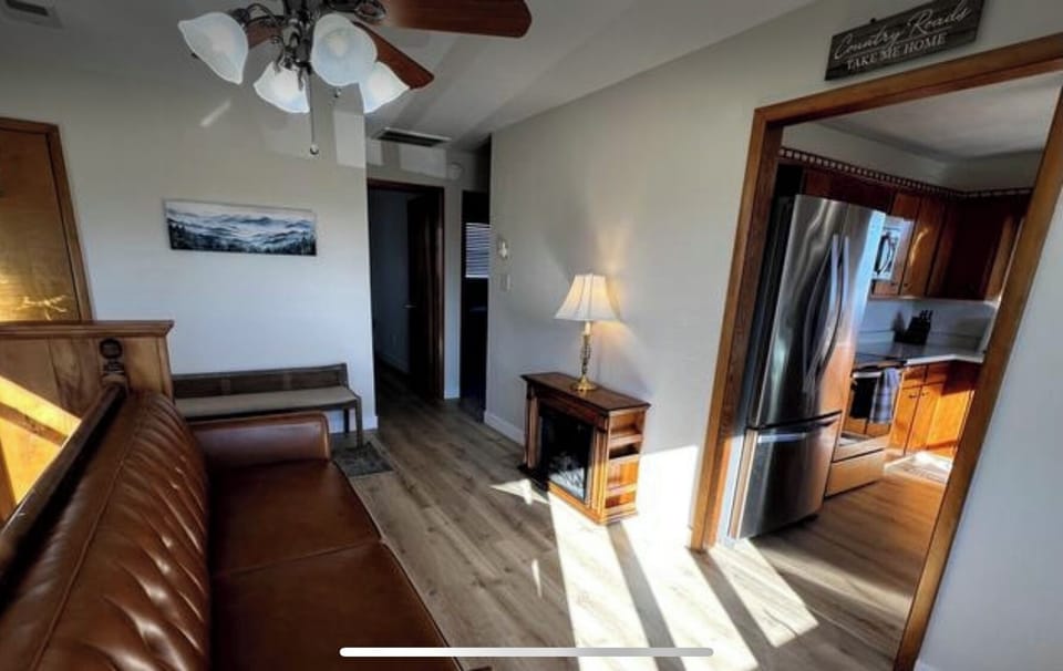 Living room fireplace 