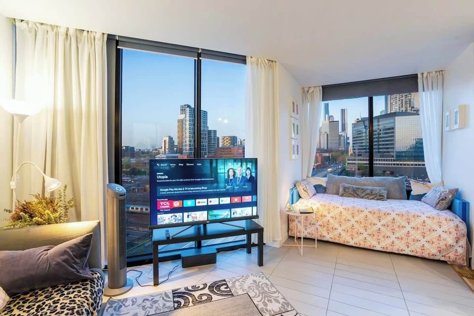 Living Room with Smart TV